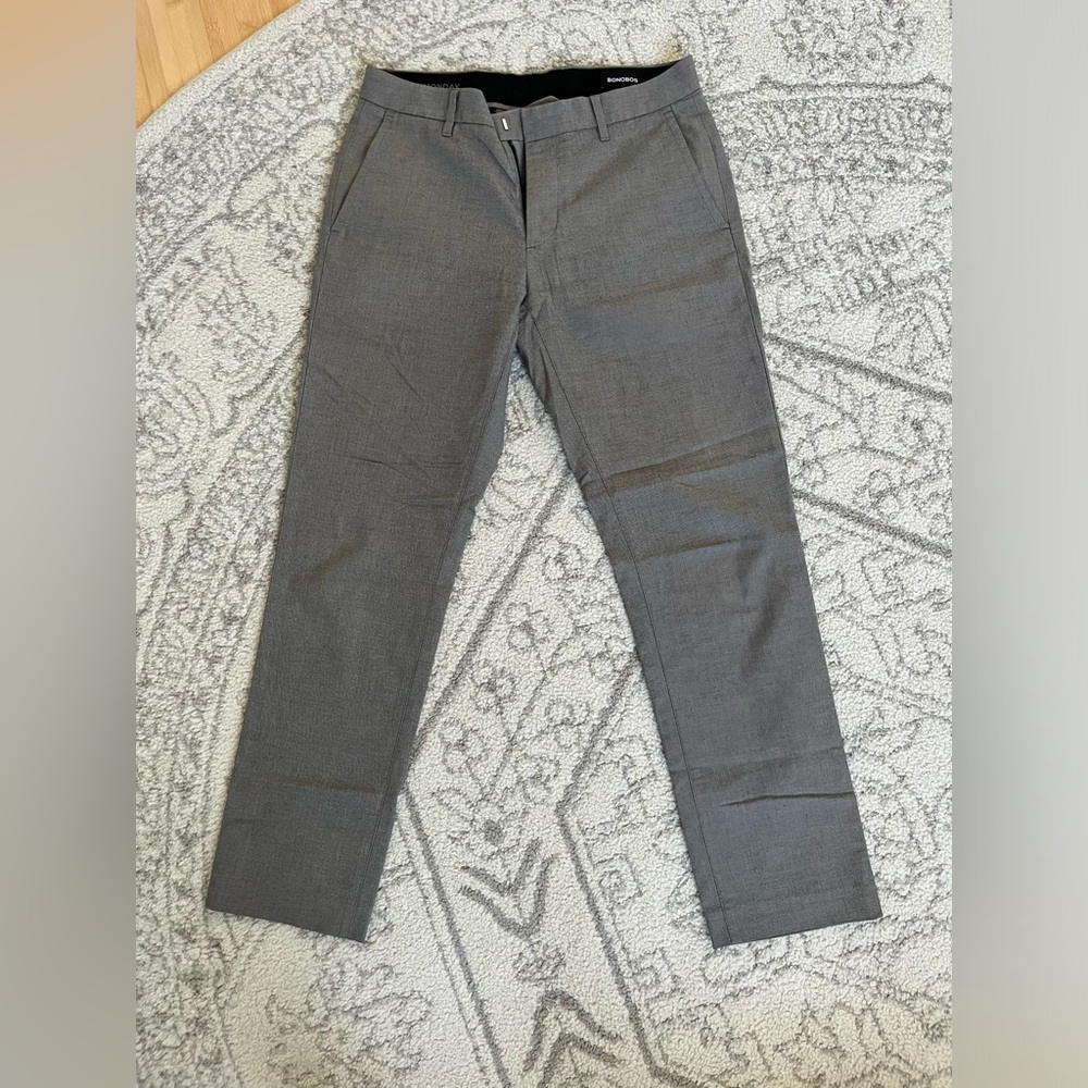 Bonobos dress pants. Smoke free and pet free home! Color grey